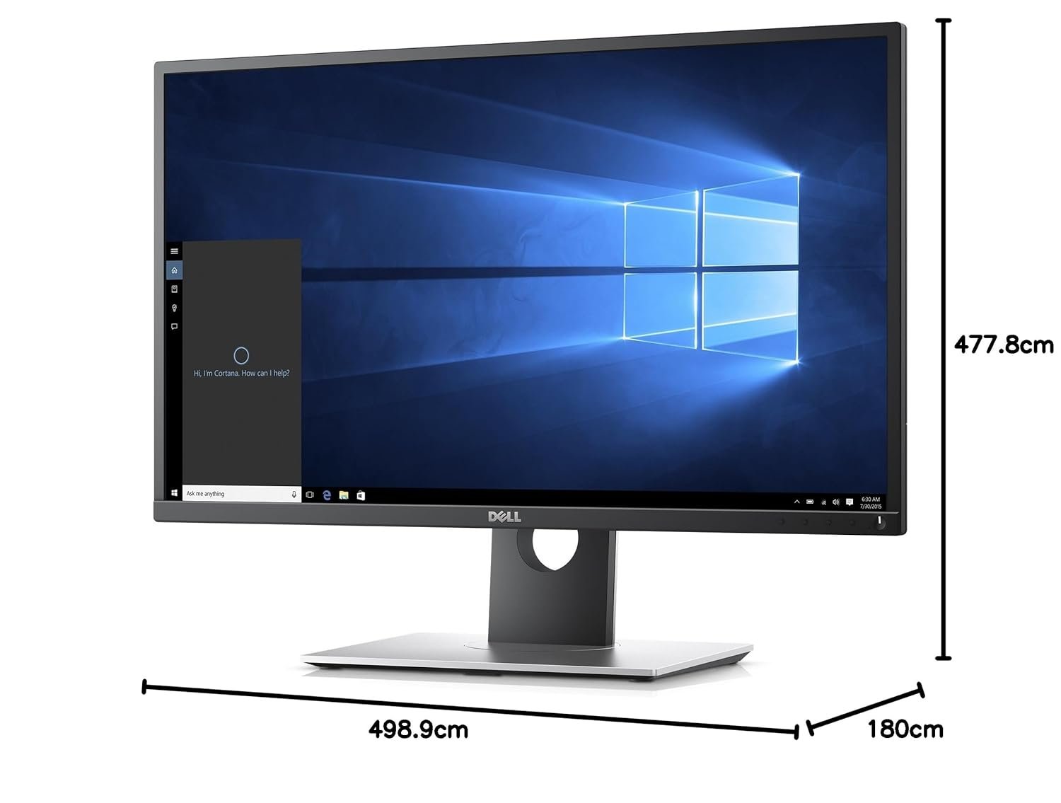 DELL 54.61 cm (22 inch) Full HD VA Panel Monitor (P2217H) (Response Time: 5 ms, 60 Hz Refresh Rate) - Image 3